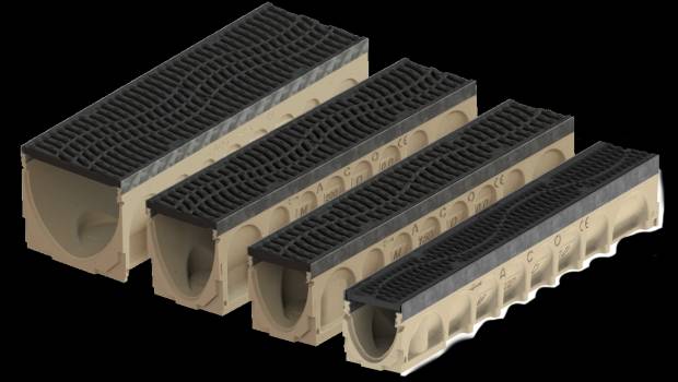 Aco présente Dune, son nouveau caniveau design