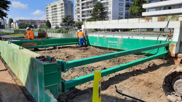 Une solution de blindages de puits de 70 tonnes