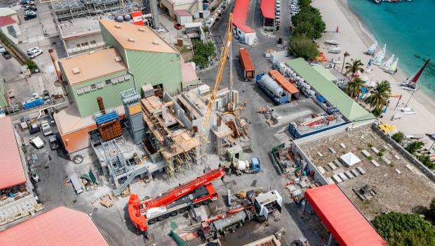 Saint-Barthélemy : arrivée du nouveau four de valorisation énergétique des déchets