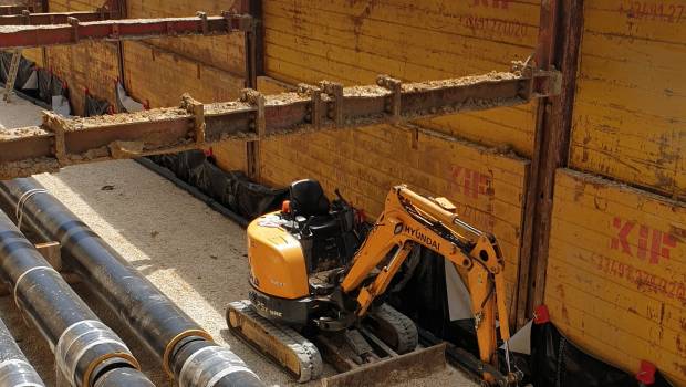 Blindage : du XXL pour un réseau de chaleur