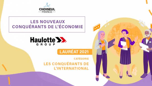 Haulotte récompensé à l'international