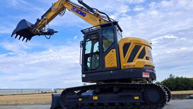 XCMG dote sa nouvelle XE155ECR d’un moteur Stage V