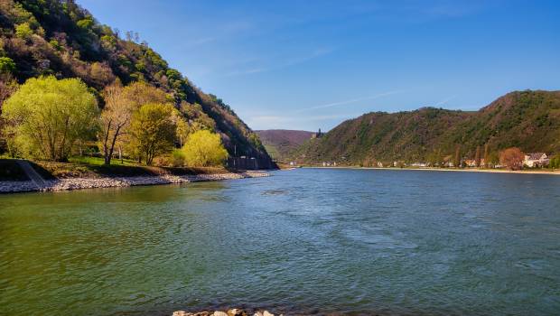 Travaux de restauration de la continuité écologique sur le Rhin