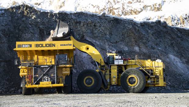 Boliden acquiert l'autonomie selon Komatsu