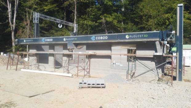 Trois nouvelles maisons imprimées en 3D aux Etats-Unis