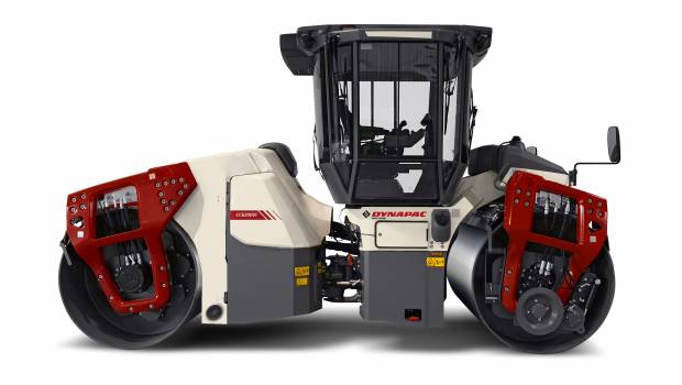 Le plus gros tandem routier de Dynapac part en tournée