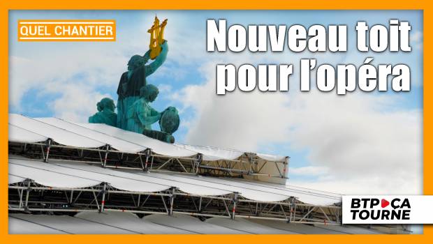 [Vidéo] Un parapluie pour l'opéra Garnier