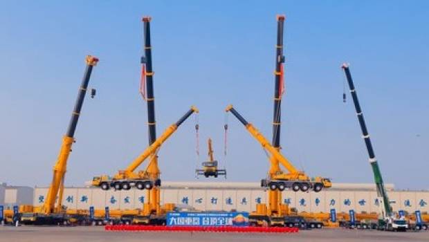 XCMG, leader mondial de la grue