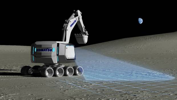 Komatsu et la conquête de l’espace