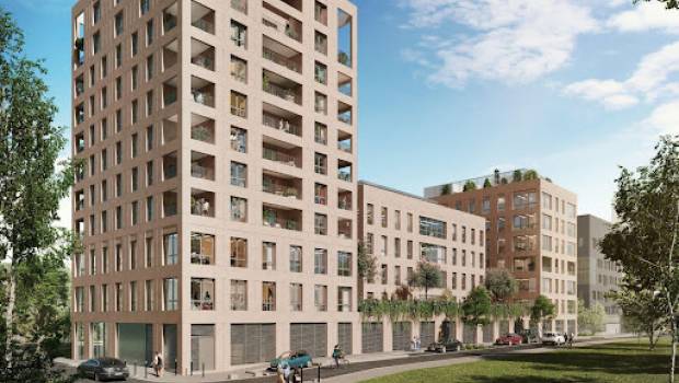 Rennes : un programme immobilier mixte dans  l’écoquartier de la Courrouze