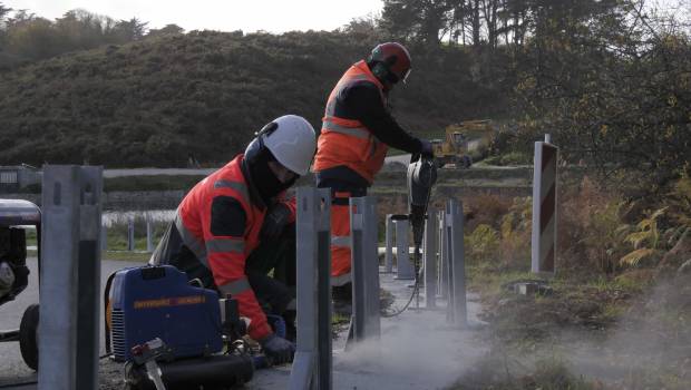 Agilis (Groupe NGE) sécurise les routes de Belle-Île-en-Mer