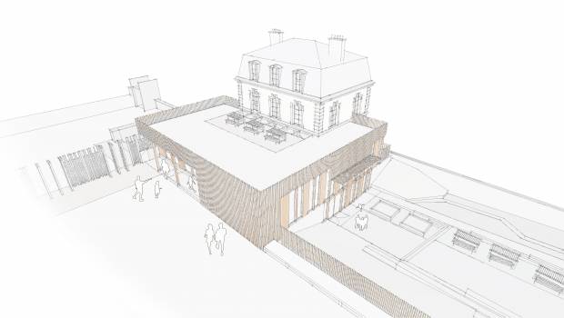 Clichy-la-Garenne : extension-réhabilitation de la Maison du Régisseur
