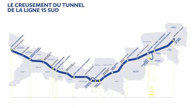 Le creusement de la ligne 15 Sud est terminé !