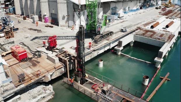 Reconstruction du Poste N°1 du Grand Port Maritime de La Réunion