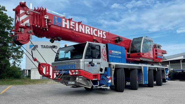 Une Tadano ATF 100G-4 pour Heinrichs Gmbh
