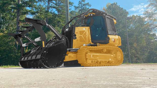 Cat lance son nouveau broyeur forestier D1