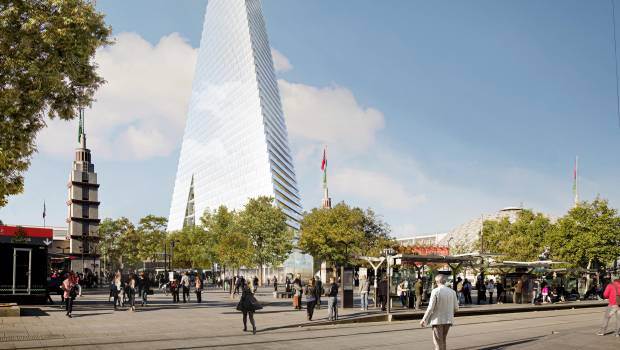 Les travaux de la tour Triangle ont commencé à porte de Versailles