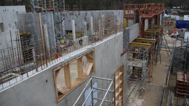 Station d'épuration Gazeran : à chantier exigeant, bétons performants !