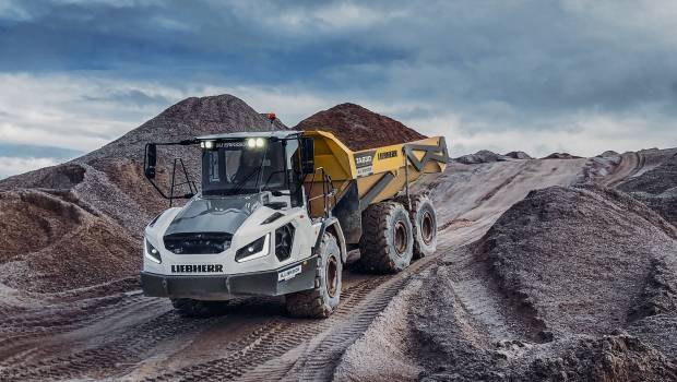 Le TA 230 Litronic, symbole de la réussite de Liebherr au Danemark