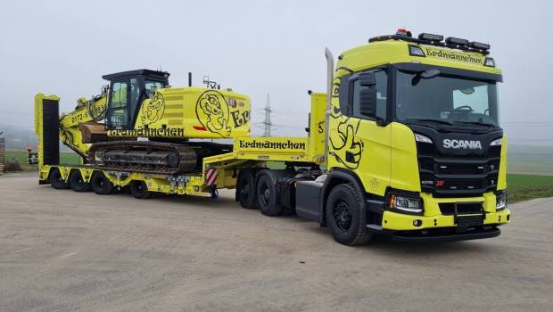 Erdmännchen Erd-und Tiefbau se fie à Goldhofer