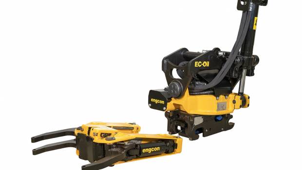 L’EC-Oil  sur les tiltrotateurs pour les pelles de 4 à 6 tonnes