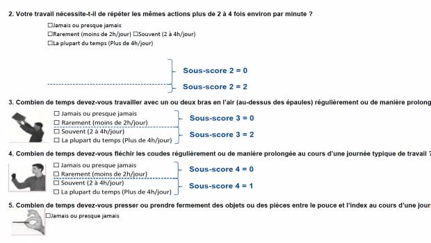 TMS : Eval-Risk-TMS évalue les postes de travail à risque