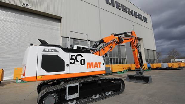 Comat fête ses 50 ans avec Liebherr