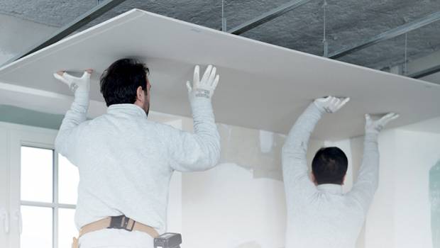 Knauf lance la première plaque de plâtre qui allège les chantiers