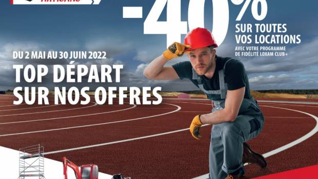 Loxam renouvelle son soutien aux artisans