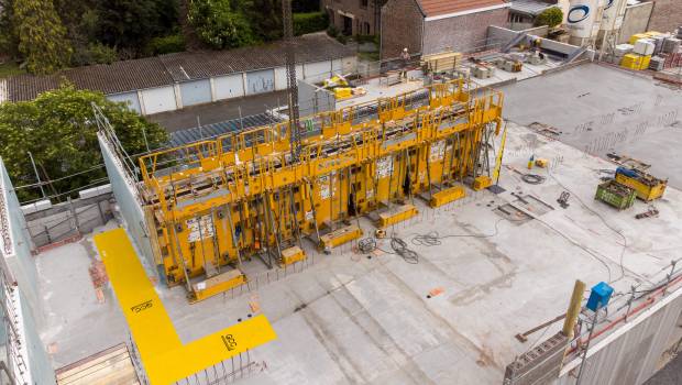 Hauts de France : premiers coulages par GCC du béton décarboné Hoffmann Green Cement Technologies