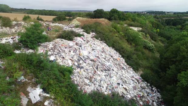 ECT réhabilite l’une des plus grandes décharges illégales d'Ile-de-France