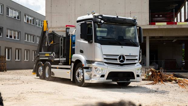 eWorX, le module Palfinger qui électrifie porteur et grue auxiliaire