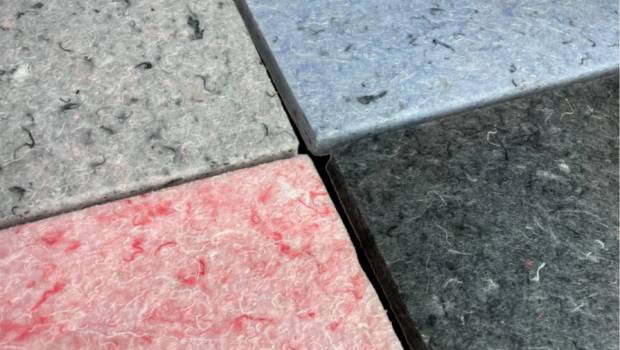 Tissium : des panneaux design en textiles usagés