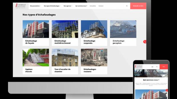 Lancement du site « Location Montage échafaudages » par l’Echelle Européenne