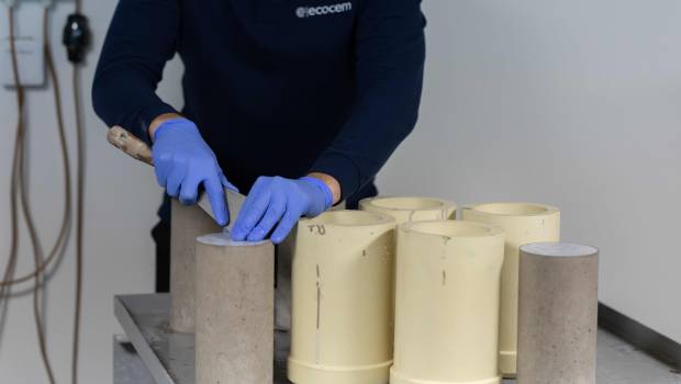 Ecocem propose un ciment bas carbone prêt à l'emploi normalisé