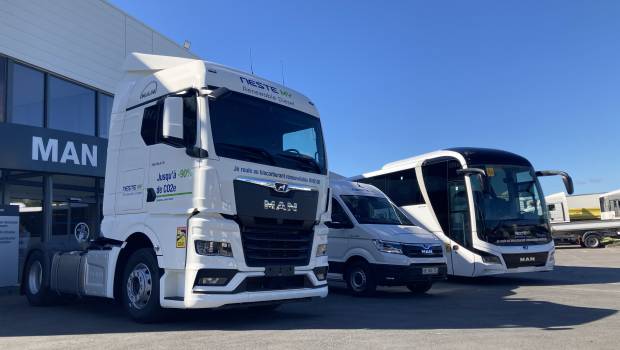 MAN, Neste et Altens pour les biocarburants