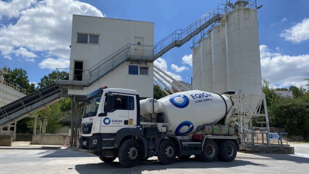 Centrale Eqiom de Cléon : 25 000 m3 de béton par an