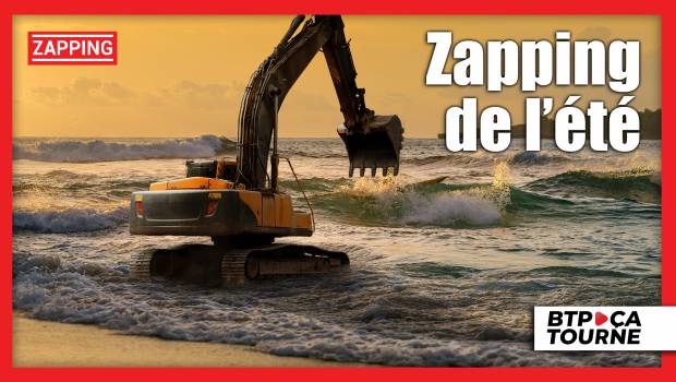 [Vidéo] Zapping : Les chantiers sous la canicule