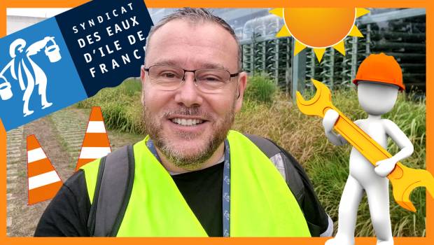 Les travaux d'été du Sedif à Mery-sur-Oise