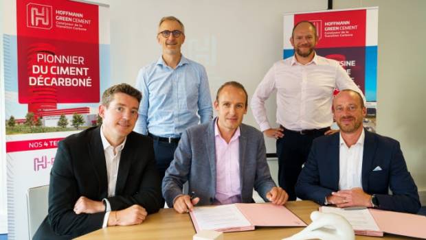 Hoffmann Green Cement Technologies : 1er contrat au Royaume-Uni avec Cemblend