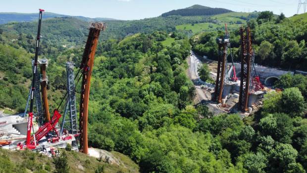 Mammoet maintient le trafic routier de Bilbao