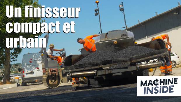 [Machine Inside] Un mini-finisseur chez Bomag : le BF 200 C