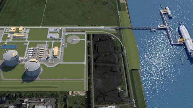 Vinci réalise le premier terminal de GNL d'Allemagne