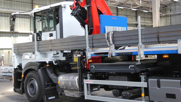 Surrus, la cabine centrale développée par Hatty avec Iveco