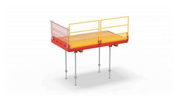 PERI présente sa table balcon Flexideck