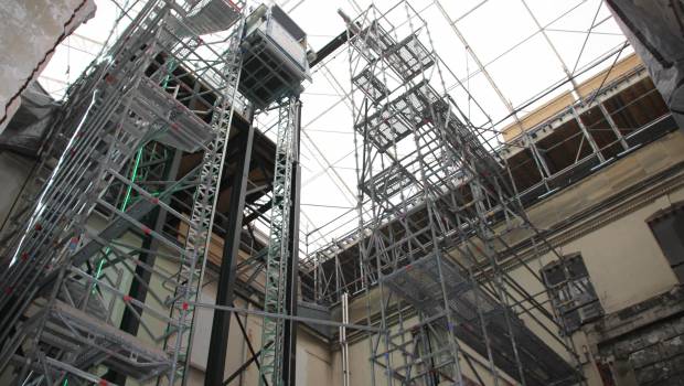 Hussor Erecta : des échafaudages hautement sécurisés à l’Elysée