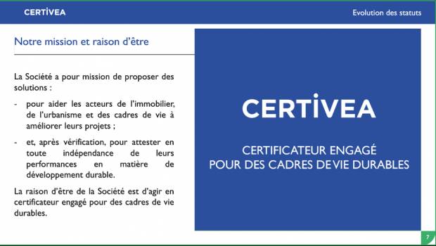 Certivea devient entreprise à mission