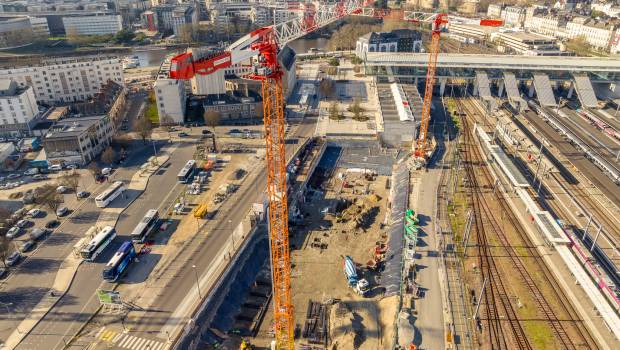 Le chantier du Carrousel s'accélère à Nantes