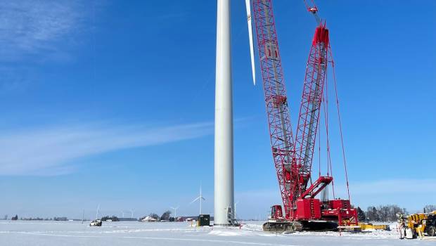 Le Wide Boom Plus de Manitowoc a le vent en poupe