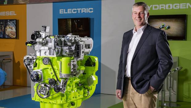 JCB dévoile son moteur à combustion à hydrogène sur Conexpo